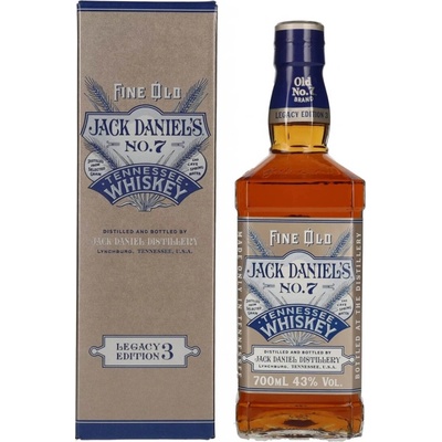Jack Daniel's Legacy Edition 3, 43% 0,7 l (čistá fľaša)