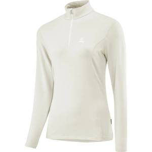 Löffler Дамски поларен пуловер Löffler Women's Midlayer Transtex Fleece jumper - Creme White - размер 48 (EU) (105-6585-0218)