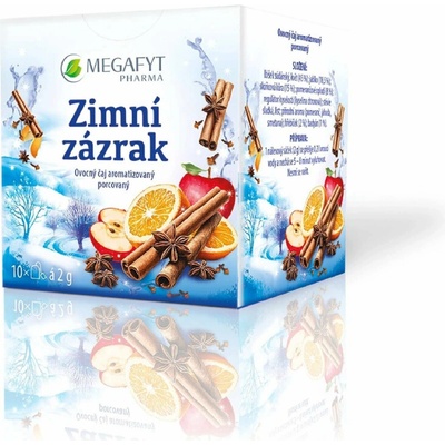 MEGAFYT Zimný zázrak ovocný čaj aromatizovaný 10 x 2 g