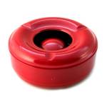 Horecano CN-Пепелник ветроустойчив меламин ЧЕРВЕН Ø14cm (9528 / 7770-3) (0198528)
