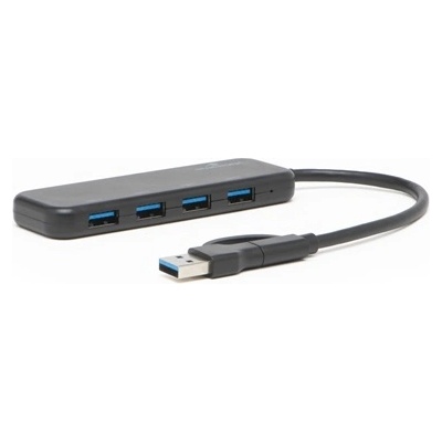 Bluestork USB концентратор - HUB-FIRST (4xUSB3.0, USB-C + USB-A, Windows, Mac) (HUB-FIRST)
