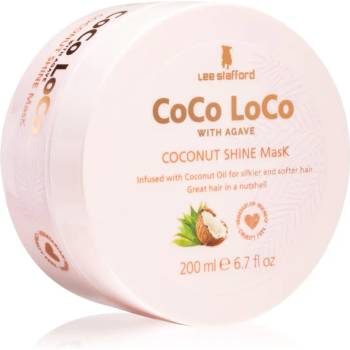 Lee Stafford CoCo LoCo Agave освежаваща маска за блясък и мекота на косата 200ml