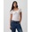 GAP Ребрести тениска с лого GAP GAP | Byal | ЖЕНИ | S