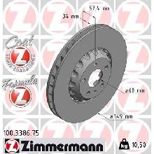 Brzdový kotouč ZIMMERMANN 100.3386.75