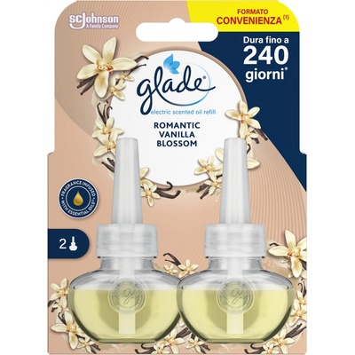 Glade zásoba do elektrického osviežovača Romantic Vanilla Blossom 2 x 20 ml