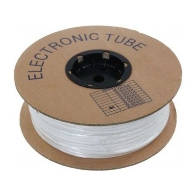 Compatible Кръгла термосвиваема тръба 6, 4mm, Без халогени, 2: 1, Бял, 150m (BS64H)