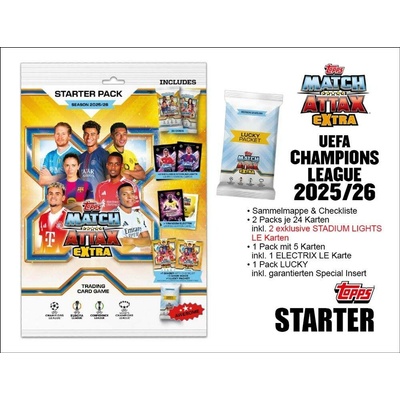 Topps Match Attax Extra 2025/26 Startovací Balíček