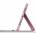 Stradour Bluetooth touchpad keyboard case for iPad Pro 13 Gen5 (Pink)
