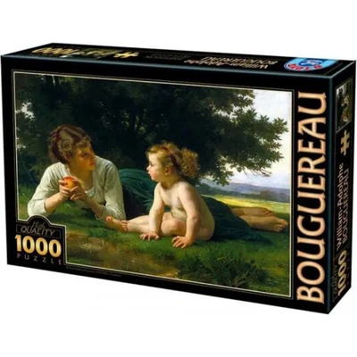 D-Toys William-Adolphe Bouguereau Pokušenie 1000 dielov