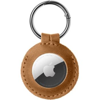 FIXED Apple AirTag Leather case - brown FIXWAT-C2-BRW