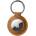 FIXED Apple AirTag Leather case - brown FIXWAT-C2-BRW