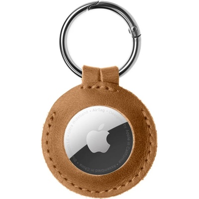 FIXED Apple AirTag Leather case - brown FIXWAT-C2-BRW