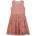 Guess Рокля с перфорирани цветя за момиче в цвят сьомга Guess