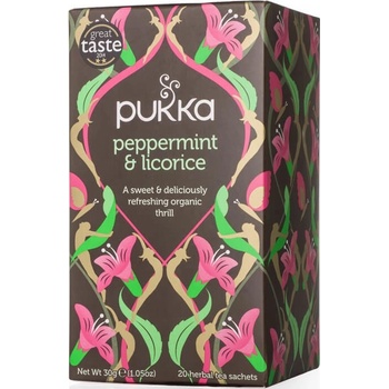 Pukka Herbs Mäta & sladké drievko 20 vreciek