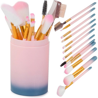 Zdravko Profesionální sada štětců na make up 12-dílná