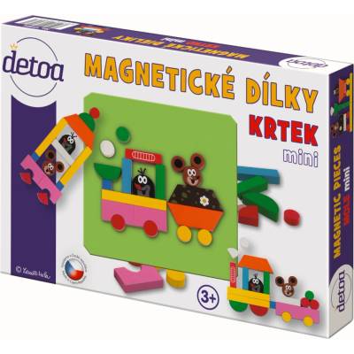 Magnetické dílky Krtek Mini