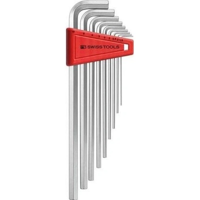PB Swiss Tools sada klíčů imbusových zástrčných 1,5-10 mm v plastovém držáku, 9 ks PB 211.LH-10