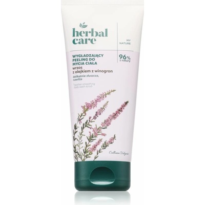 Farmona Herbal Care Heather Smoothing Body Wash-Scrub zjemňující sprchový gel pro všechny typy pokožky 200 ml