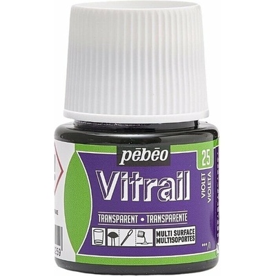Pébéo Vitrail Farba na sklo Violet 45 ml 1 ks
