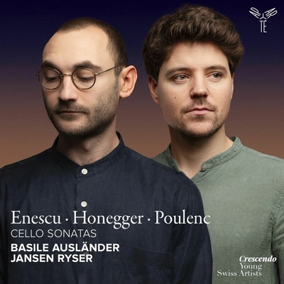 AUSLANDER, RYSER - ENESCU, HONEGGER, POULENC: CELLO SONATAS CD