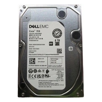 Dell 8TB 7.2K RPM SATA 6Gbps 512e 3.5in Hard Drive, 400-BRDB