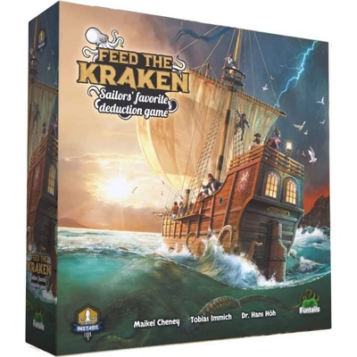 Funtails Настолна игра Feed the Kraken - парти (BGBG0003541N)