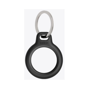 Apple Belkin Secure Holder w Keyring - Airtag - Black (F8W973btBLK)