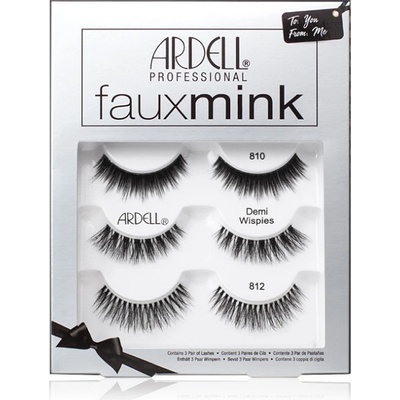 Ardell FauxMink 810+Demi wispies+812 3 páry