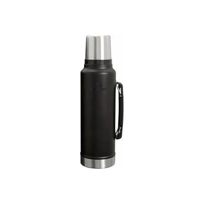 STANLEY 1913 Classic Legendary Thermos Bottle 1.4L - Thermos Keeps Hot or Cold for 40 Hours - Stainless Steel Thermos Flask - BPA Free - Dishwasher Safe - Matte Black - 10-08265-002