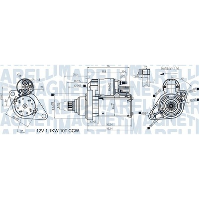 Štartér MAGNETI MARELLI 063721470010