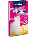 Ostatné krmivo pre mačky Vitakraft Cat Liquid-snack s kuraťom a taurín 6 x 15 g