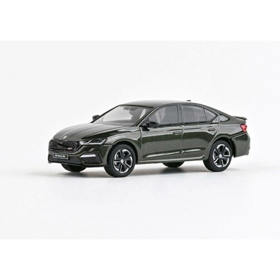 Abrex ŠKODA OCTAVIA IV RS SEDAN 2020 Zelená Khaki Metalíza 1:43