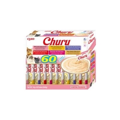 Churu Cat BOX Tuna Variety 60 x 14 g – Zbozi.Blesk.cz