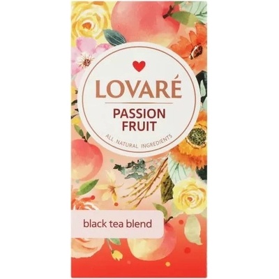 Lovaré Čaj Passion Fruit 24 sáčků