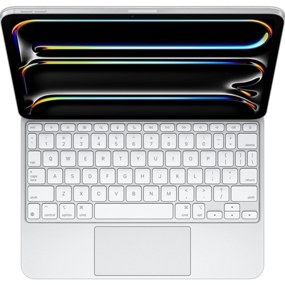 Apple Magic Keyboard for iPad Pro 11_inch (M4) - International English - White (MWR03Z/A)