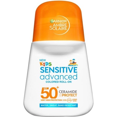 Garnier Ambre Solaire Слънцезащитен рол-он за деца, SPF50+, 50 ml