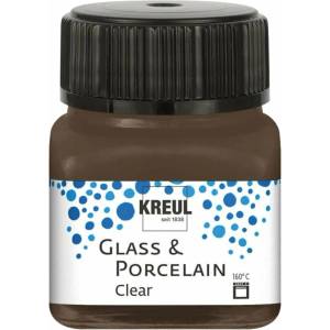Kreul Clear Боя за стъкло Espresso Brown 20 ml 1 бр (16298)