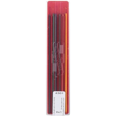 KOH-I-NOOR 4301, sada barevných tuh 6ks do Versatil, tuha 2 mm