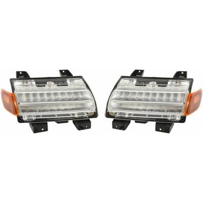 Sada LED blinkrů a obrysových světel, Levá, Pravá, E1 evropská homologace, Jeep Wrangler JL, Jeep Gladiator JT