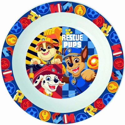 Stor Plastová miska Paw patrol 16,5 cm