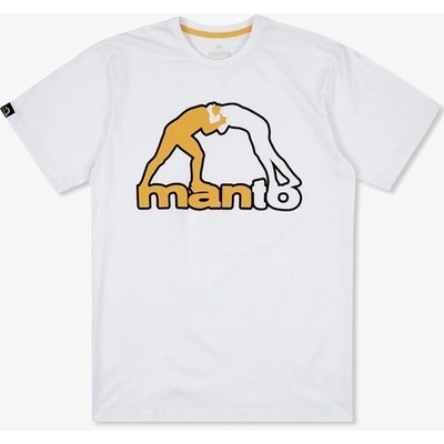 Pánské triko Manto Logo bílé
