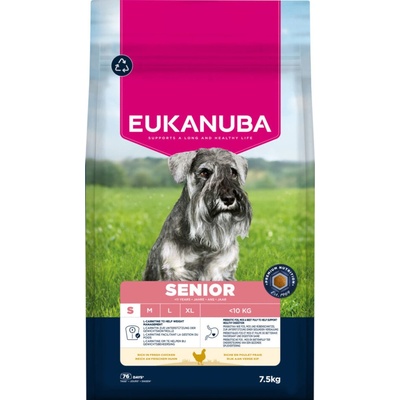 Eukanuba Senior Small Breeds Chicken 2 x 7,5 kg