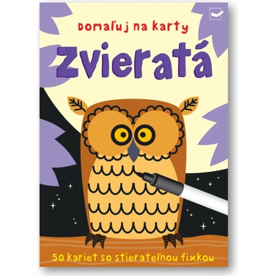 Domaľuj na karty - Zvieratá