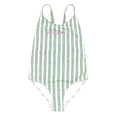 Бански костюм Roxy Bico Active Rg swimsuit - Green (Basil Active Rg Stripe)