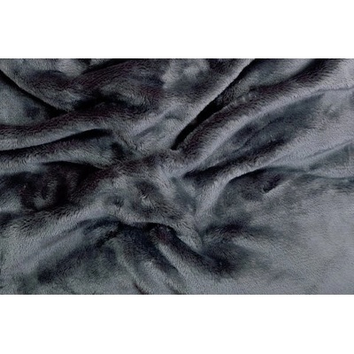 Sleep-well Prostěradlo mikroflanel 180x200 tmavě šedá