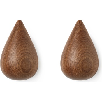 Normann Copenhagen Закачалки Dropit Walnut големи 2 бр (331561)