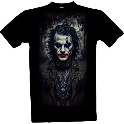 Tričko s potiskem JOKER Mashalesi Art Design 43 pánské černá – Zbozi.Blesk.cz