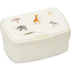 Interbaby Детска кутия за храна Interbaby - Jirafa Savana, 700 ml, бежова (FIAM002-05)