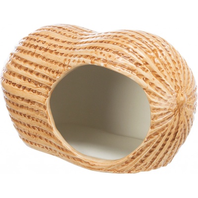 Trixie Keramický domeček ARAŠÍD křeček/myš béžová 17 x 8 x 8 cm – Sleviste.cz