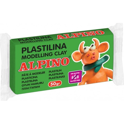Alpino Modelovacia hmota 1ks 50g zelená
